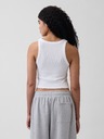 GAP Rebrasta majica bez rukava s logom GAP