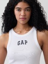 GAP Rebrasta majica bez rukava s logom GAP