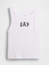 GAP Rebrasta majica bez rukava s logom GAP
