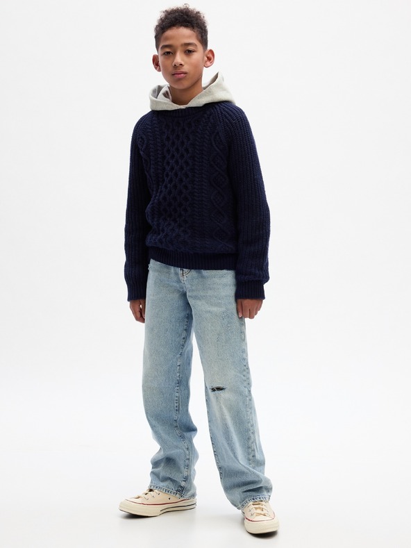 GAP Dječje '90s loose organske traperice GAP
