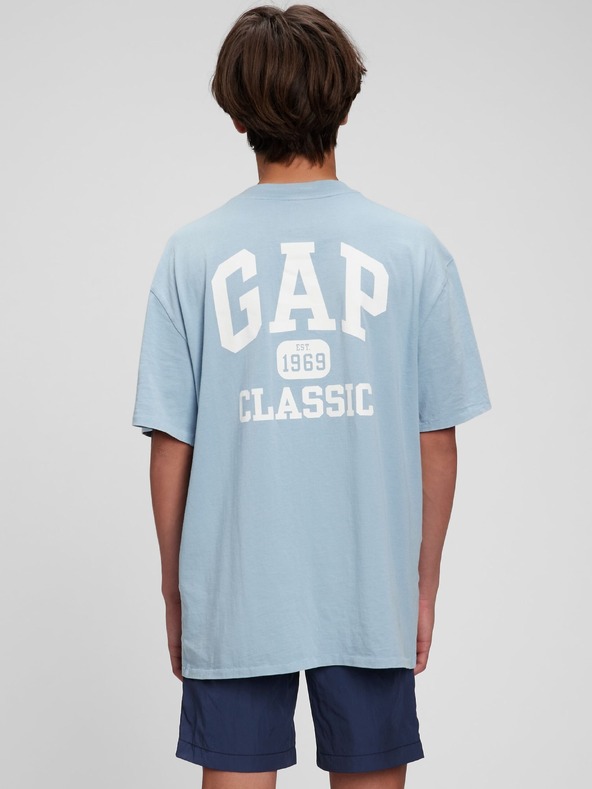 GAP Teen organska majica logo Gap classic GAP
