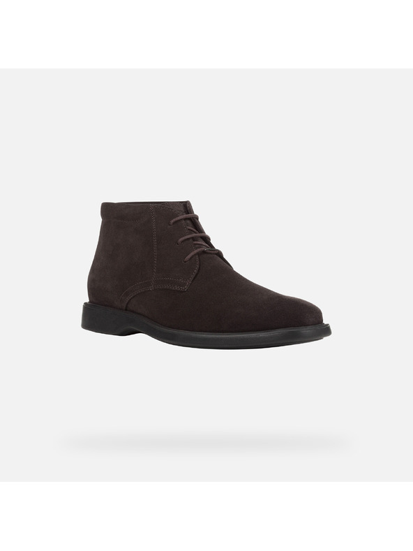 Geox Smeđa muška čizmica do gležnja Geox Brayden 2fit