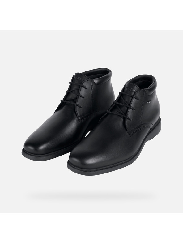 Geox Crna muška čizmica do gležnja Geox Brayden 2fit