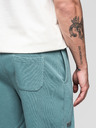 Ombre Clothing Set dvije muške trenerke kratke hlače labav kroj - tamno plava/tirkizna V1 Z126 Ombre Clothing