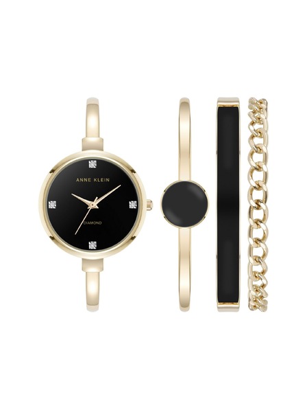 Anne Klein Ženski poklon set satova i narukvica Anne Klein AK/5142BKST