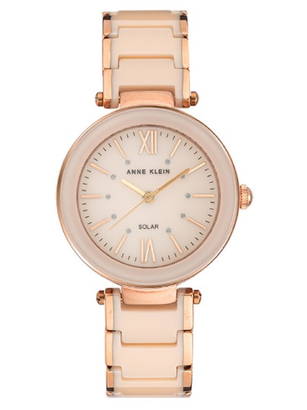 Anne Klein Ženski okrugli satovi Anne Klein solarno napajanje AK/3844BHRG