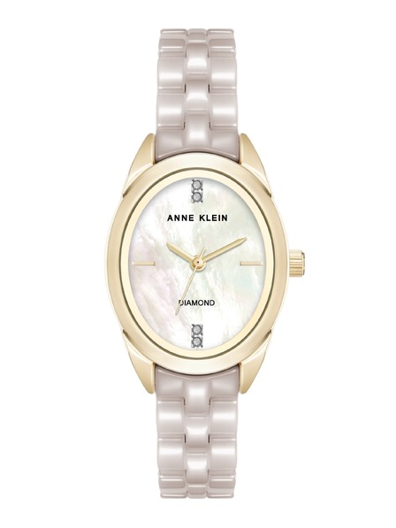 Anne Klein Ženski ovalni satovi Anne Klein AK/5182TNGB