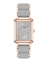 Anne Klein Ženski kvadratni satovi Anne Klein AK/5278RGGY