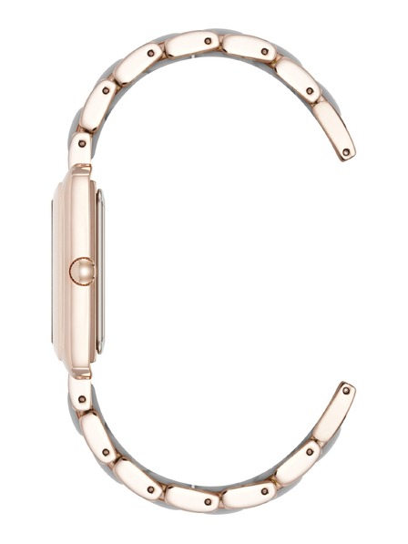 Anne Klein Ženski kvadratni satovi Anne Klein AK/5278RGGY