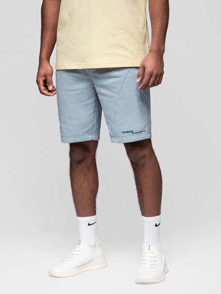 Ombre Clothing Komplet od dvije muške sportske kratke hlače s printom - svjetloplava/tirkizna V1 Z127 Ombre Clothing