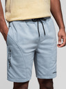Ombre Clothing Komplet od dvije muške sportske kratke hlače s printom - svjetloplava/tirkizna V1 Z127 Ombre Clothing