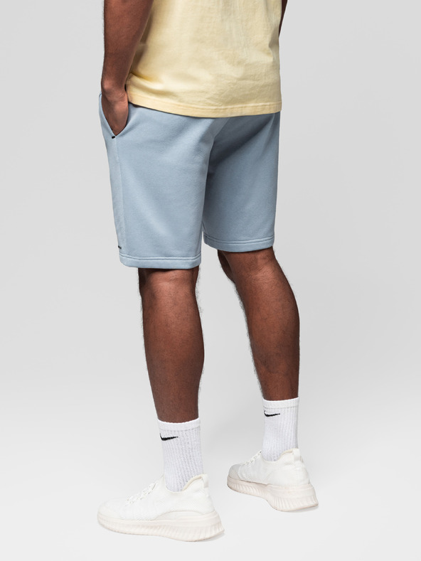 Ombre Clothing Komplet od dvije muške sportske kratke hlače s printom - svjetloplava/tirkizna V1 Z127 Ombre Clothing
