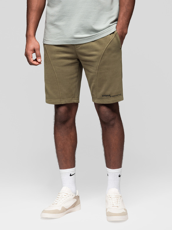 Ombre Clothing Komplet od dvije muške sportske kratke hlače s printom - svjetloplava/tirkizna V1 Z127 Ombre Clothing