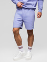 Ombre Clothing Komplet od dvije UNISEX kratke hlače s elastičnim pojasem - kremasta/svjetljikasta V1 Z129 Ombre Clothing