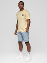 Ombre Clothing Komplet od dvije muške sportske kratke hlače s printom - svjetloplava/siva V2 Z127 Ombre Clothing