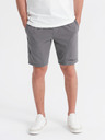 Ombre Clothing Komplet od dvije muške sportske kratke hlače s printom - svjetloplava/siva V2 Z127 Ombre Clothing