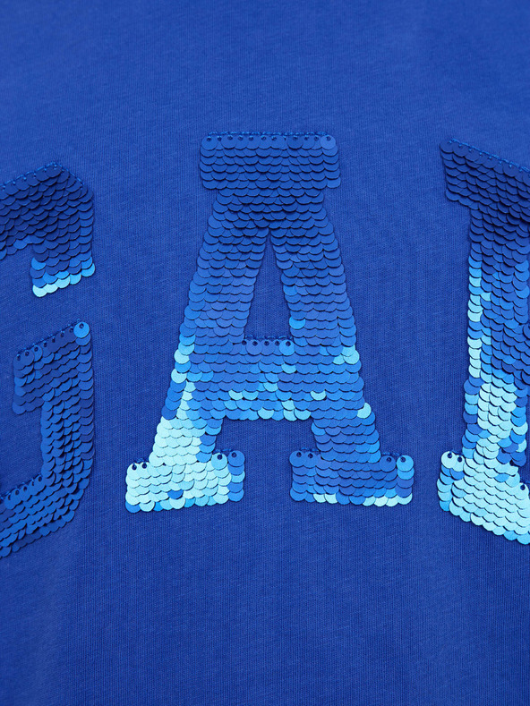 GAP Dječja majica s logom GAP šljokicama