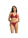 DIM DIM SWIMWEAR SHELL TRIANGLE BRA - Ženski kupaći kostim - tamno crvena