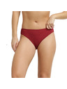 DIM DIM SWIMSUIT SHELL BIKINI - Ženski kupaći kostim - tamno crvena