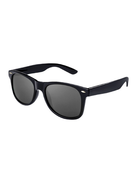 VEYREY VeyRey sunčane naočale Polarized Glossy Nerd Black s crnim staklima