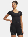 Under Armour Ženski top Under Armour Vanish Seamless Crop Zip SS