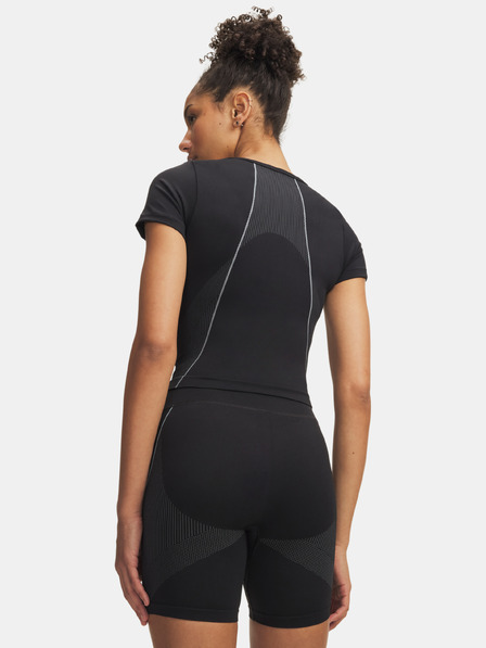 Under Armour Ženski top Under Armour Vanish Seamless Crop Zip SS