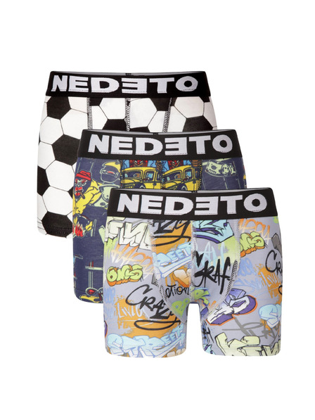 Nedeto Set od tri - dječje bokserice Nedeto višebojna