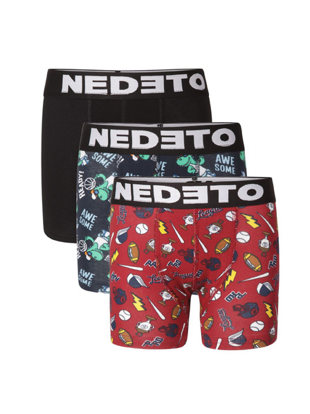 Nedeto Set od tri - dječje bokserice Nedeto višebojna