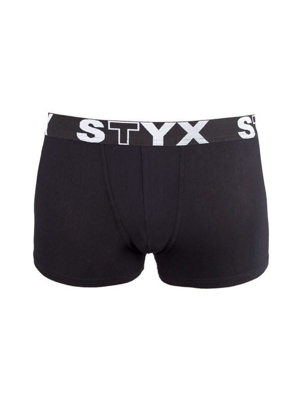 Styx Set od tri - dječji bokserski šorc Styx sportski elastičan crne