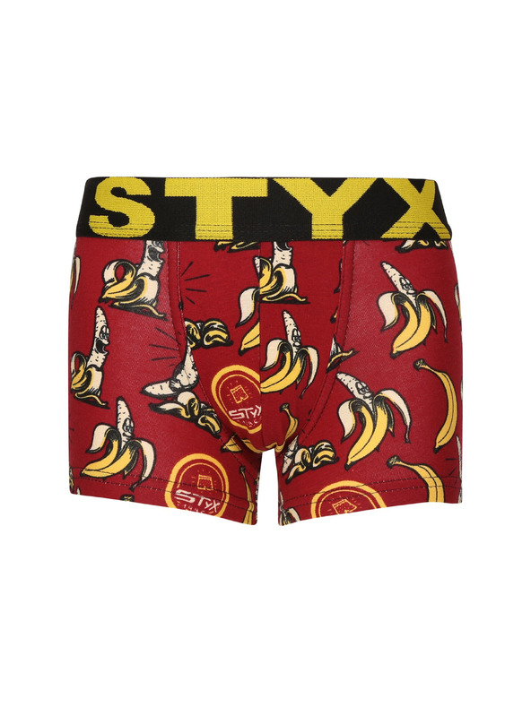 Styx Set od tri - dječji bokserski šorc Styx art sportski elastičan šarene