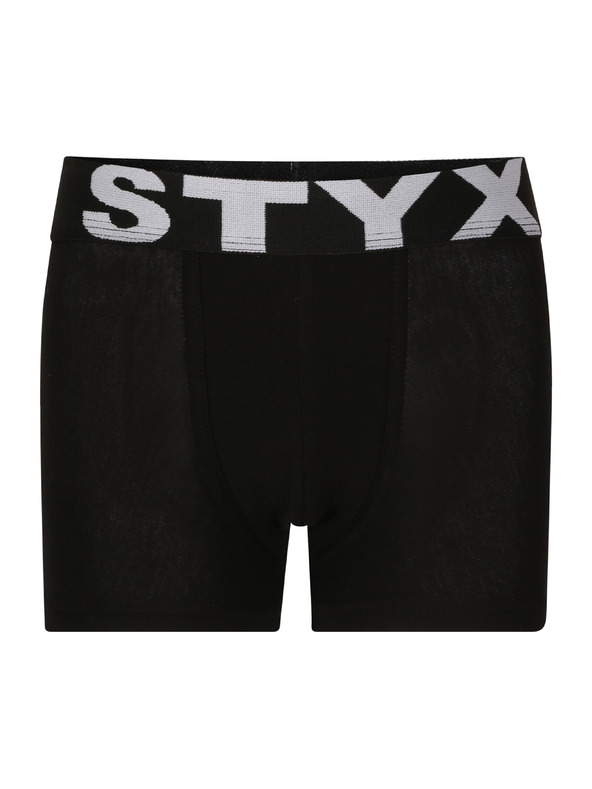 Styx Set od tri - dječji bokserski šorc Styx sportski elastičan crne