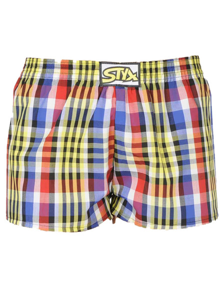 Styx Dječje gaće Styx klasični elastičan šarene