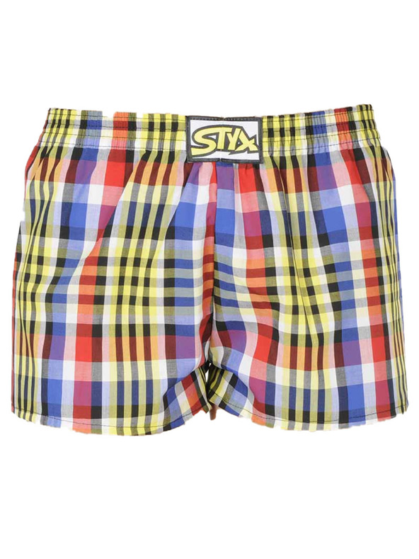 Styx Dječje gaće Styx klasični elastičan šarene