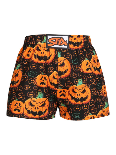 Styx Dječje gaće Styx art klasični elastičan Halloween bundeve