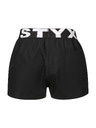 Styx Dječje gaće Styx sportski elastičan crne