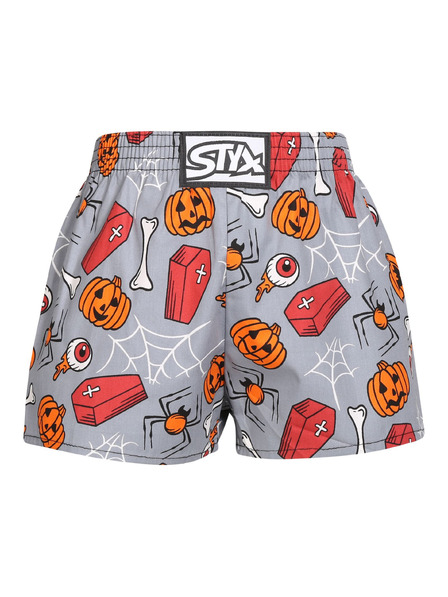 Styx Dječje gaće Styx art klasični elastičan Halloween lijesovi