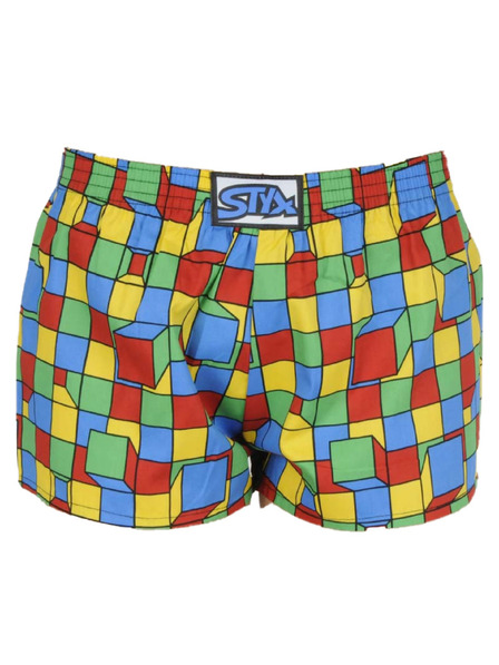 Styx Dječje gaće Styx art klasična guma kockice
