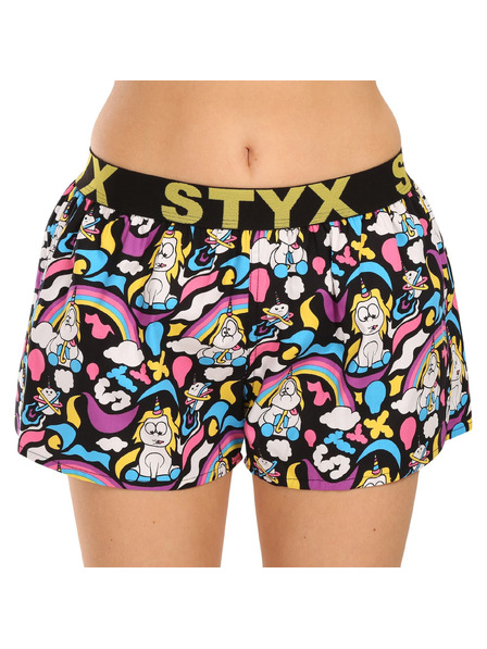 Styx Set od pet - ženske gaće Styx art sportska guma šarene