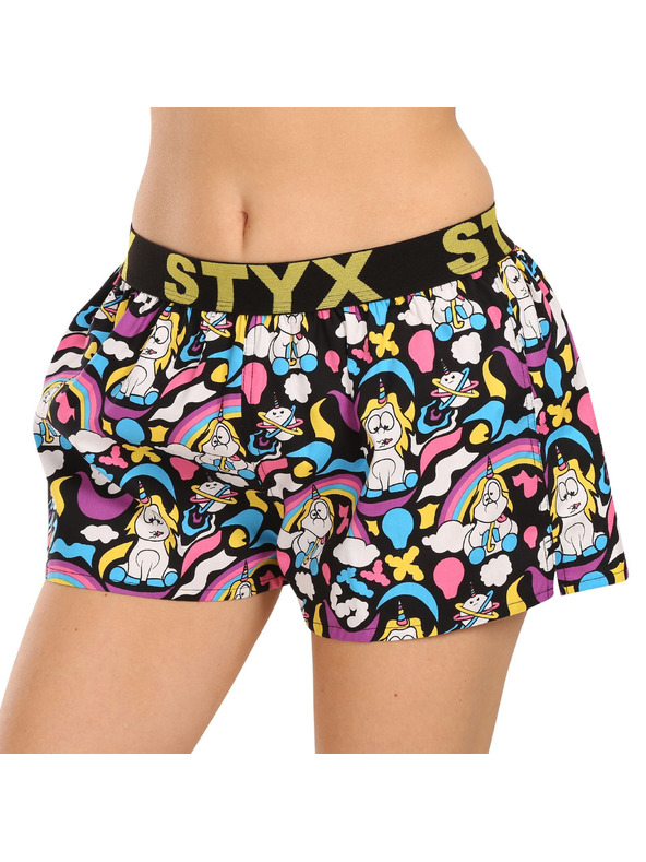 Styx Set od pet - ženske gaće Styx art sportska guma šarene