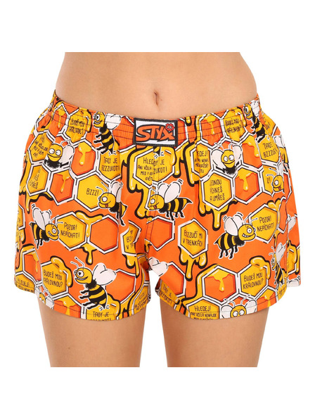 Styx Set od pet - ženske bokserice Styx art klasični elastičan pojas višebojna