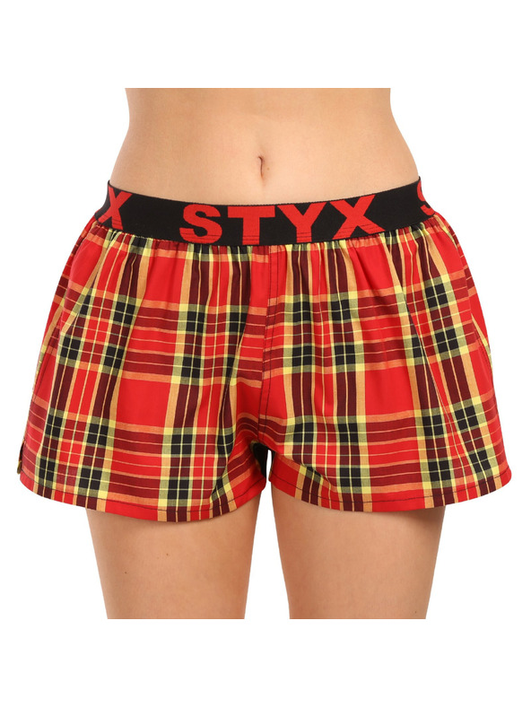 Styx Set od tri - ženske bokserice Styx sportski elastičan pojas višebojna