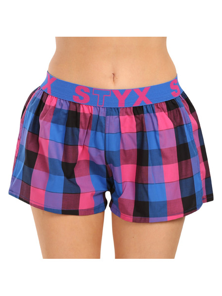 Styx Set od tri - ženske bokserice Styx sportski elastičan pojas višebojna