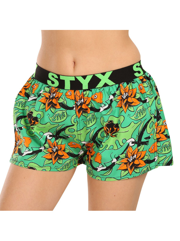 Styx Set od tri - ženske gaće Styx art sportska guma šarene