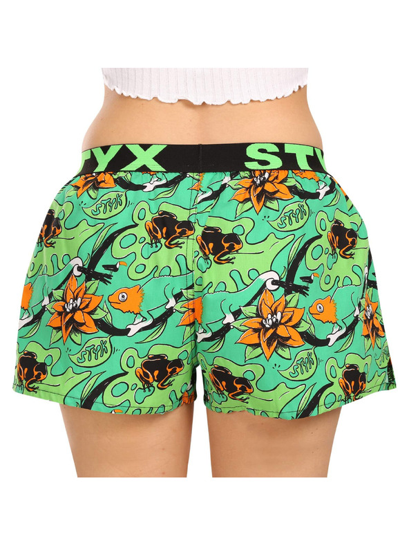 Styx Set od tri - ženske gaće Styx art sportska guma šarene
