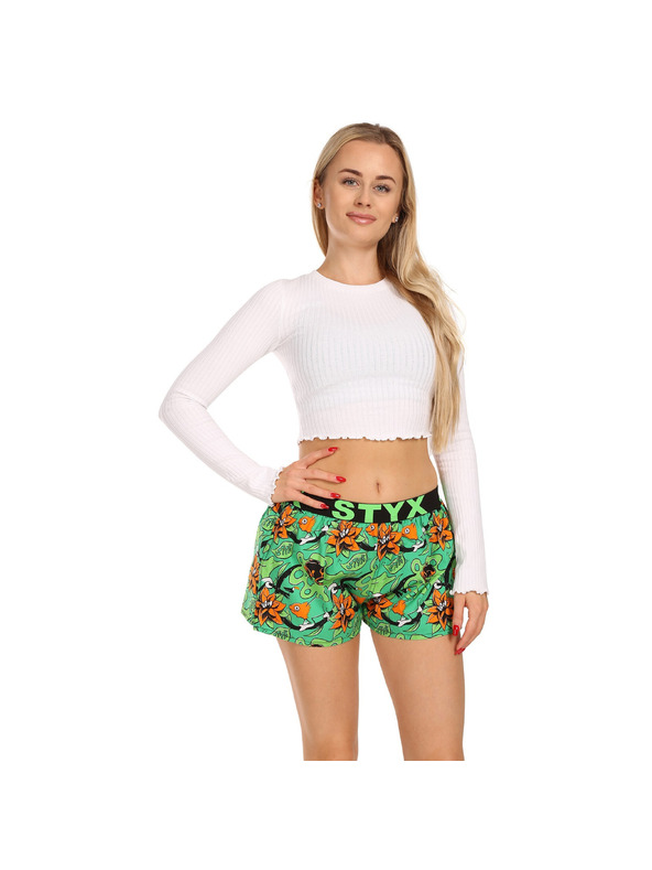 Styx Set od tri - ženske gaće Styx art sportska guma šarene