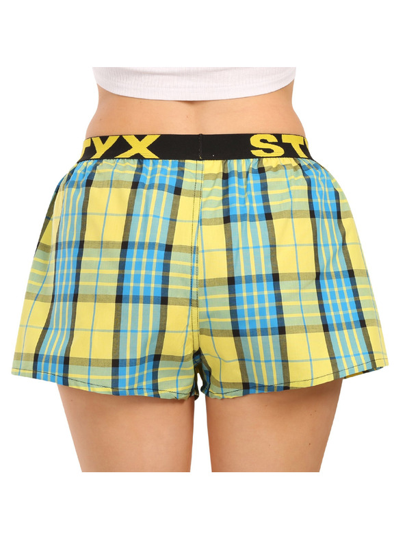 Styx Set od tri - ženske bokserice Styx sportski elastičan pojas višebojna