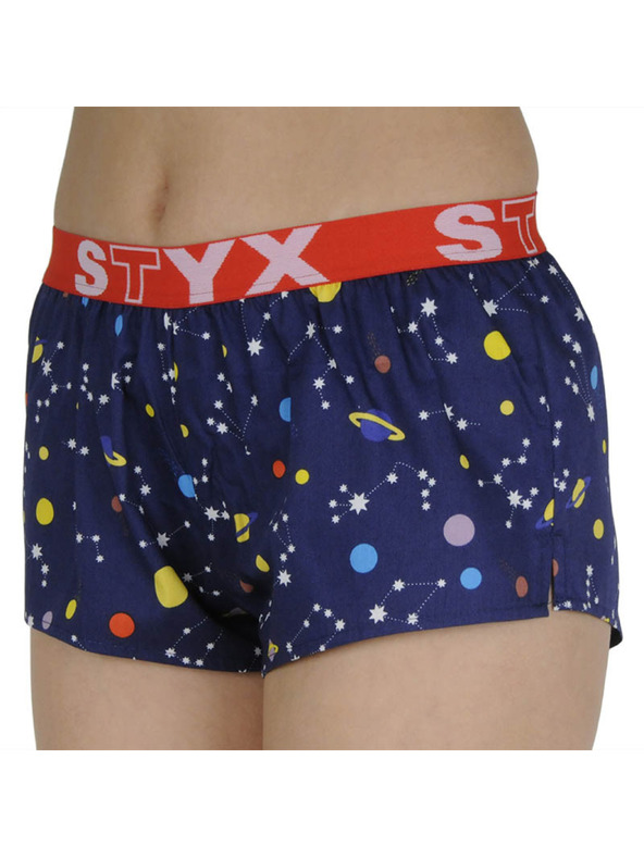 Styx Ženske bokserice Styx art sportski elastičan pojas planete
