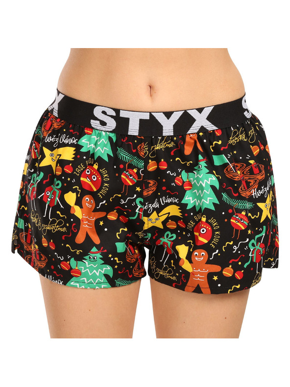 Styx Set od tri - ženske gaće Styx art sportska guma šarene