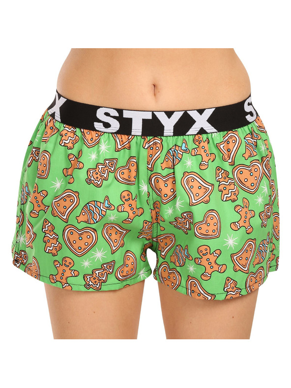 Styx Set od tri - ženske gaće Styx art sportska guma šarene
