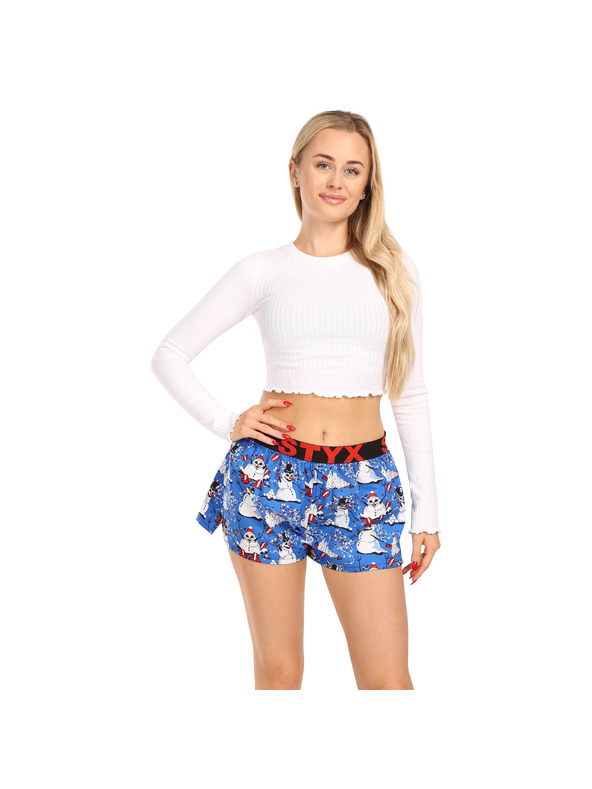 Styx Set od tri - ženske gaće Styx art sportska guma šarene
